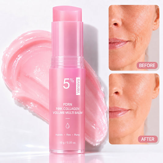 🔥LAST DAY 60% OFF Verelva Korean Pink CollagenVolume Multi Balm