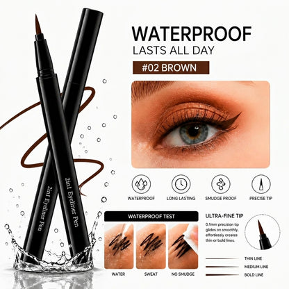 Waterproof & Smudge-Proof Liquid Eyeliner